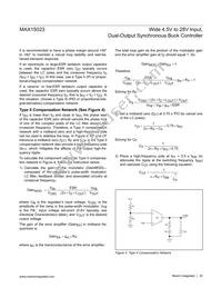 MAX15023ETG/V+T Datasheet Page 20