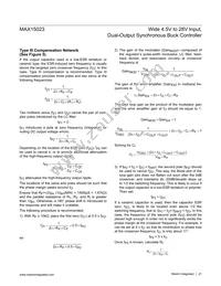 MAX15023ETG/V+T Datasheet Page 21