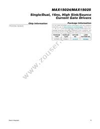 MAX15025BATB+ Datasheet Page 15