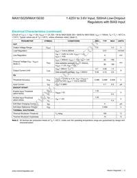 MAX15030ATB+ Datasheet Page 3