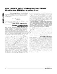 MAX15031ATE+T Datasheet Page 14
