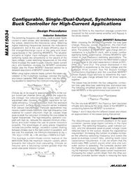 MAX15034AAUI+T Datasheet Page 18