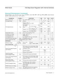 MAX15035ETL+T Datasheet Page 3