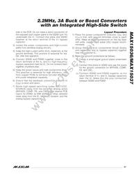 MAX15037ATE/V+T Datasheet Page 21