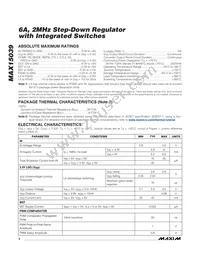 MAX15039ETG+T Datasheet Page 2