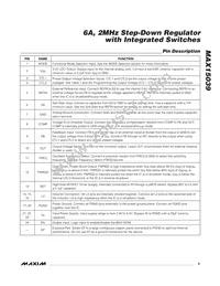 MAX15039ETG+T Datasheet Page 9