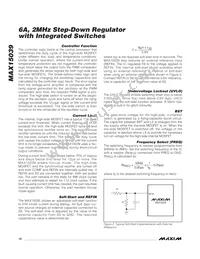 MAX15039ETG+T Datasheet Page 12