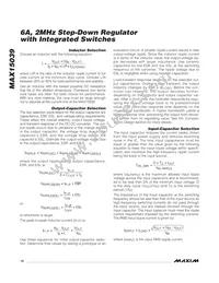 MAX15039ETG+T Datasheet Page 14