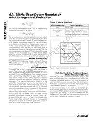 MAX15039ETG+T Datasheet Page 16