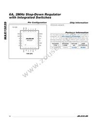 MAX15039ETG+T Datasheet Page 18