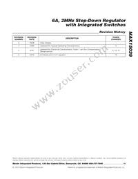 MAX15039ETG+T Datasheet Page 19