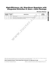 MAX15040EWE+T Datasheet Page 15