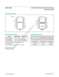 MAX15046CAEE+T Datasheet Page 22