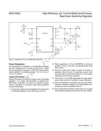 MAX15053AEWL+T Datasheet Page 19