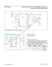 MAX15053AEWL+T Datasheet Page 20