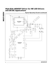 MAX15054AUT+T Datasheet Page 8