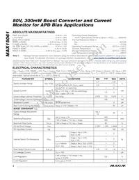 MAX15061ATE+T Datasheet Page 2