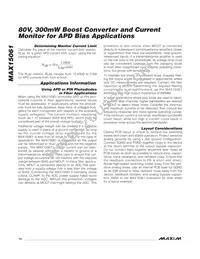 MAX15061ATE+T Datasheet Page 14