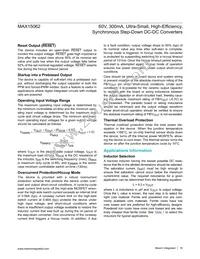 MAX15062BATA+T Datasheet Page 16