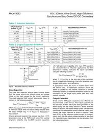 MAX15062BATA+T Datasheet Page 17