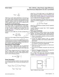 MAX15062BATA+T Datasheet Page 18