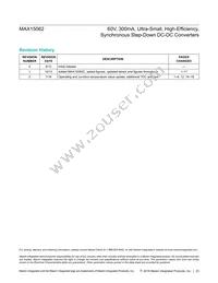 MAX15062BATA+T Datasheet Page 23