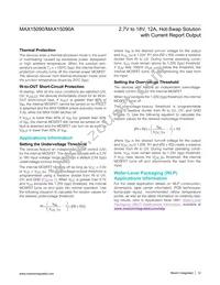 MAX15090EWI+T Datasheet Page 12