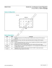 MAX15103EWL+T Datasheet Page 6