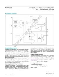 MAX15103EWL+T Datasheet Page 7