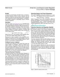 MAX15103EWL+T Datasheet Page 8