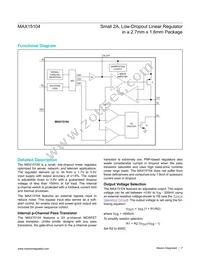 MAX15104EWL+T Datasheet Page 7