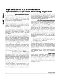 MAX15108EWP+T Datasheet Page 10