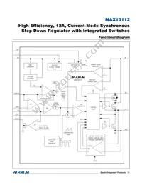 MAX15112EWG+T Datasheet Page 11