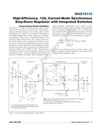 MAX15112EWG+T Datasheet Page 17