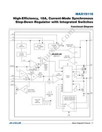 MAX15118EWI+T Datasheet Page 11