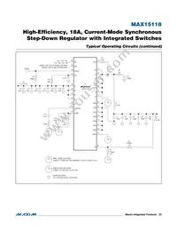 MAX15118EWI+T Datasheet Page 22