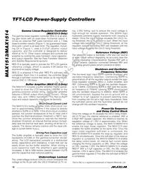 MAX1513AETP+ Datasheet Page 16