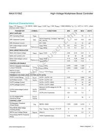 MAX15158ZATJ+ Datasheet Page 4