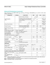 MAX15158ZATJ+ Datasheet Page 7