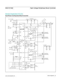 MAX15158ZATJ+ Datasheet Page 22