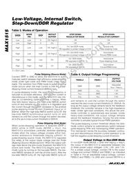 MAX1515ETG+T Datasheet Page 16