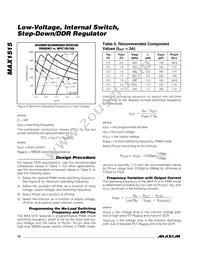 MAX1515ETG+T Datasheet Page 18