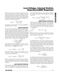 MAX1515ETG+T Datasheet Page 19