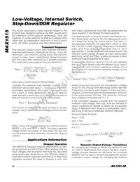 MAX1515ETG+T Datasheet Page 20