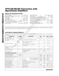 MAX1517ETJ+T Datasheet Page 2