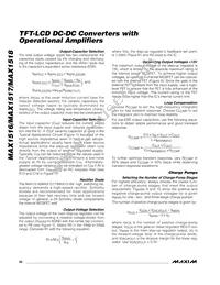 MAX1517ETJ+T Datasheet Page 20