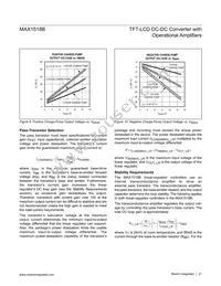 MAX1518BETJ+C3V Datasheet Page 21