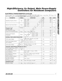MAX1533AETJ+TG075 Datasheet Page 7