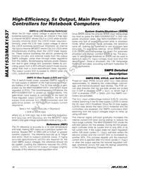 MAX1533AETJ+TG075 Datasheet Page 18