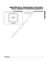 MAX1534ETE+T Datasheet Page 15